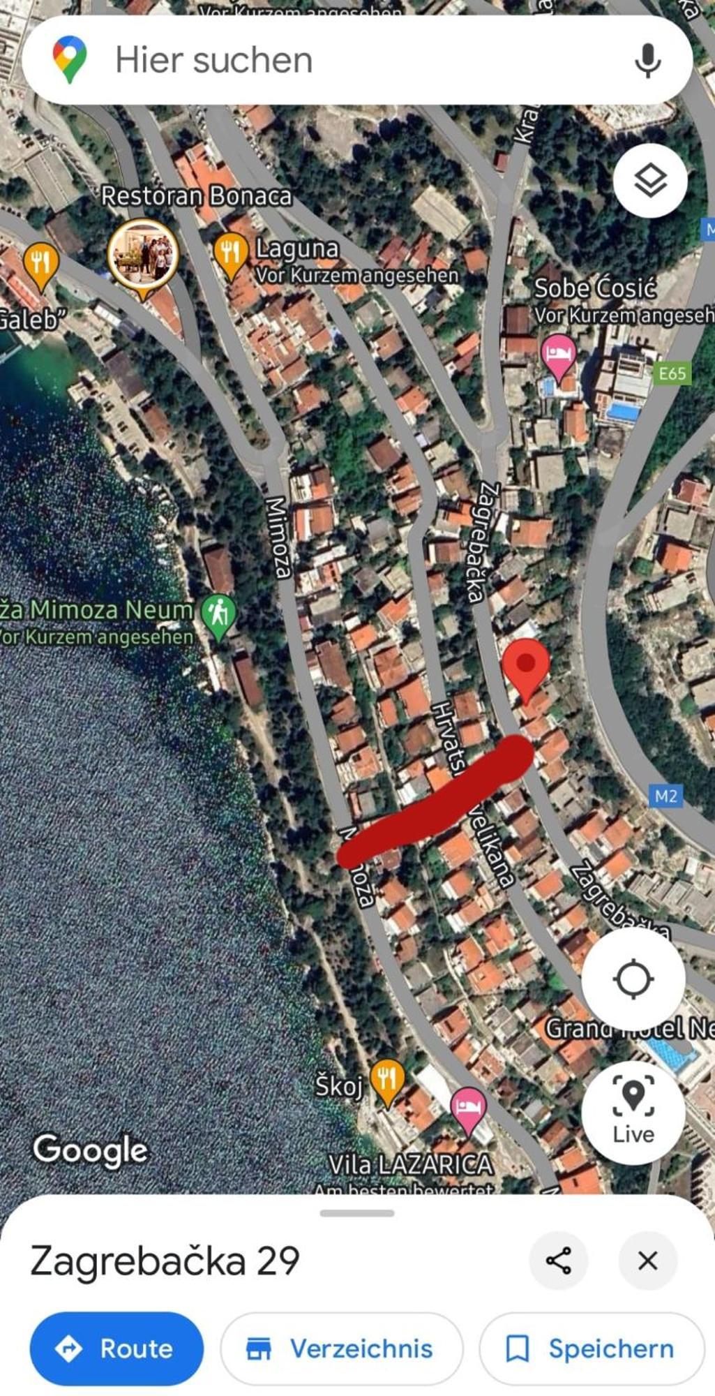 Hygge-Kuca Apartment Neum Cameră foto